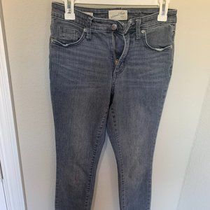 Universal Thread Grey Wash Jeans with Cuffs - Size 0/25R